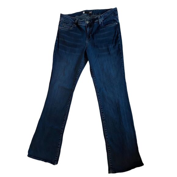 KUT from the Kloth Natalie High Rise Bootcut Medium Wash Jean Classic Denim Blue - Picture 5 of 9